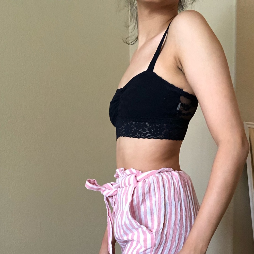 Navy blue bralette